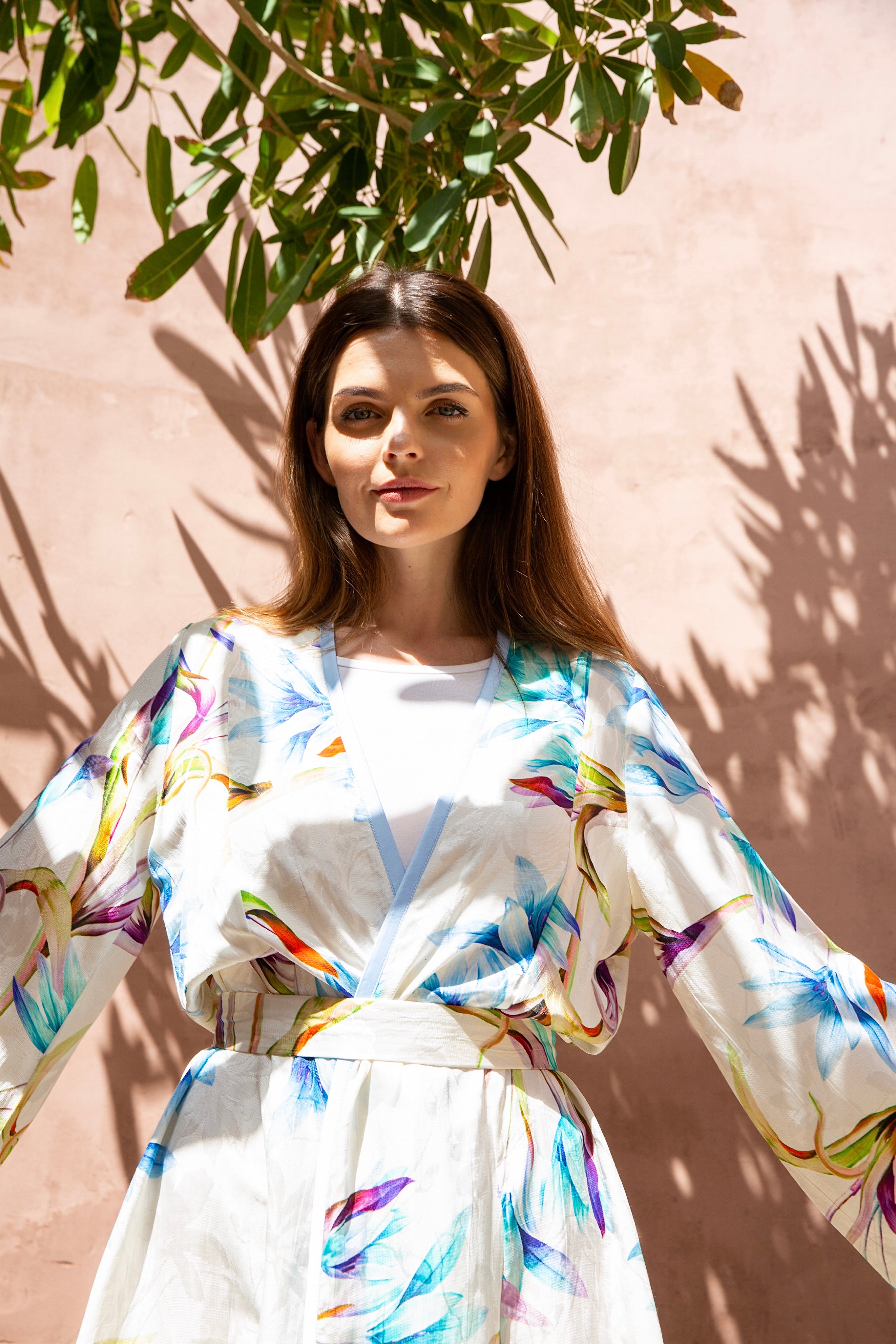 Cosmic meadow kimono main image 1