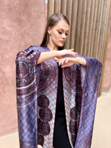 Labyrinth Silk Kimono