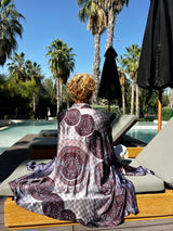 Warrior "Labyrinth" Silk Kimono