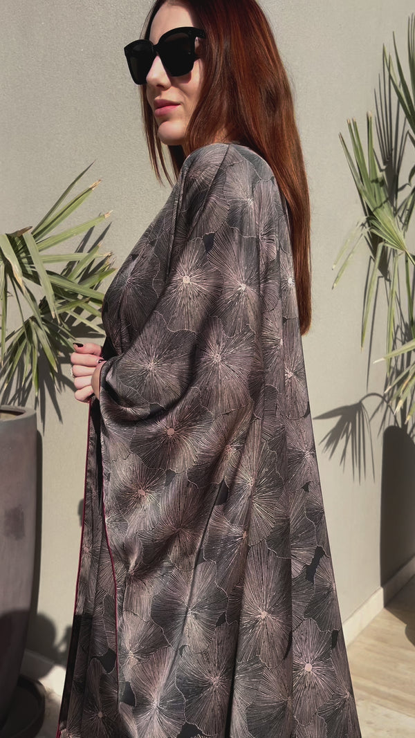 Trust The Flow Silk Kimono